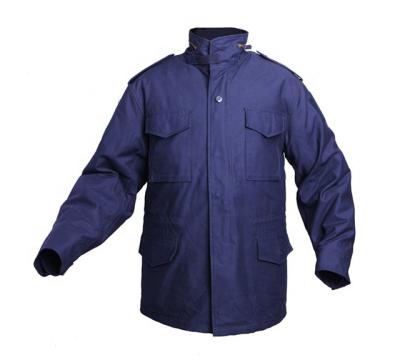 China M65 field color dark blue or navy waterproof military jacket for sale