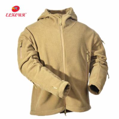 China Sustainable Tactical Military Jacket Men Outdoor Warm Fleece Jacket for sale