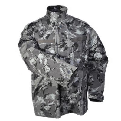 China Rip-Stop Digital Camouflage Twill BDU Gray Army Police Uniforms for sale