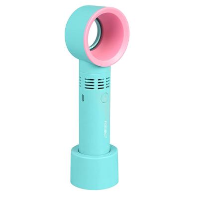 China Portable Rechargeable Handheld Fan Bladeless Lash Dryer USB Eyelash Extension Machine Mini Eyelash Fan Dryer Bladeless for sale