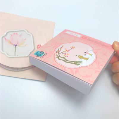 China Factory price 3x3 self adhesive sticky notes with 4C printing for sale