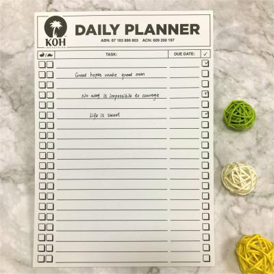 China Custom Loose Leaf Daily Planner Korea A5 Tear Off Promotional Company Gifts Notepad for sale