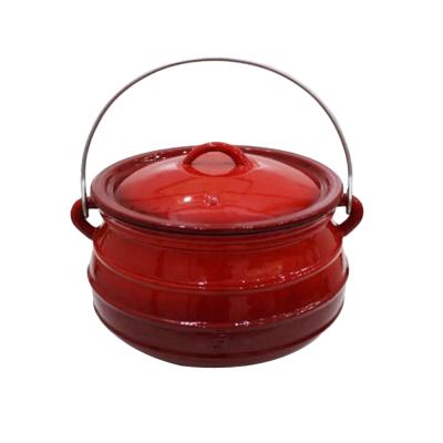 China Sustainable Cast Iron Potjie Pot With Cover , South Africa Potjie Pot for sale