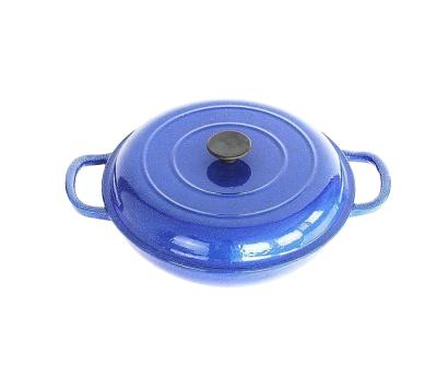 China Enamel Coating Sustainable Cast Iron Dutch Oven for sale