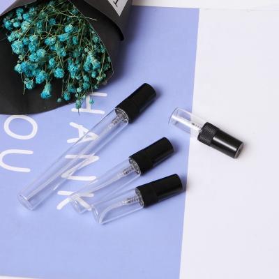 China Popular Portable Printable Empty Separate Liquid Glass Perfume Spray Bottle With PP Lids for sale