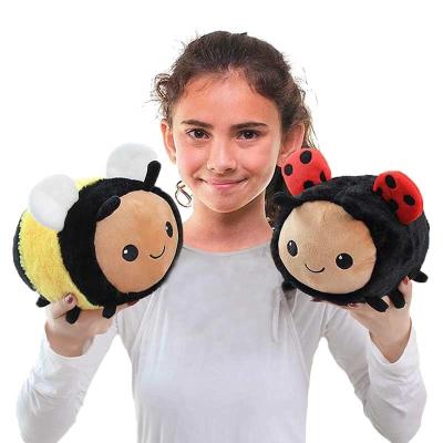 China stuffed & Factory direct sales 20cm cute plush ladybug bee soft toy soft toy for sale