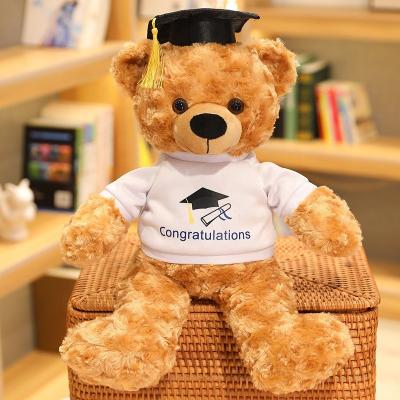 China 2022 New Arrival Plush Teddy Bear Soft Custom Plush Toys Graduation Toys Graduation Bears for sale