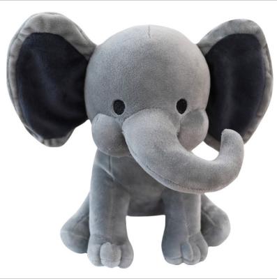 China 2021 Toy Factory Customization Soft Gray Plush Amazon Soft Toy Pink Plush Baby Elephant Elephant for sale