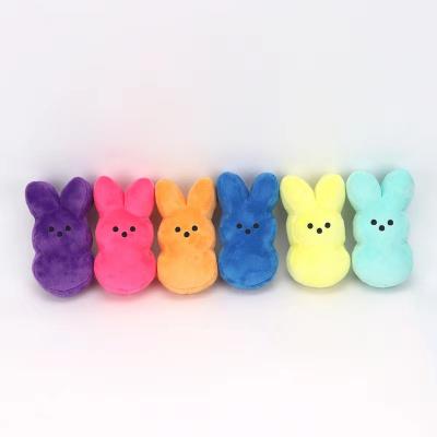 China Cute Gift Wholesale Custom Cut Bunny Toys 6 Inch Easter Bunny Stuffed Toy Plush Peeps for sale