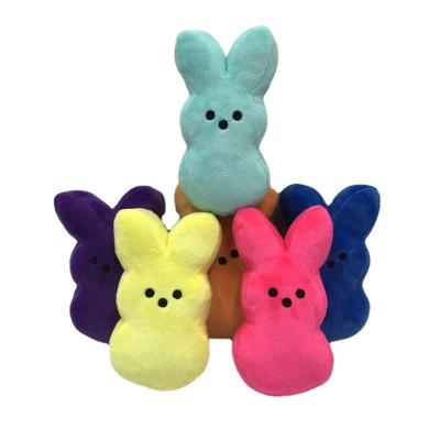 China Plush Bunny Easter Peep Toy Peep Bunny Cute Soft Plush Stuffed Peep Plush Toy for sale