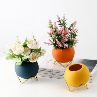 China Home Decor to Molandi Vases Items Dropshipping Small to Centerpiece of Vases Interior Design Ceramic Round Accessories for sale