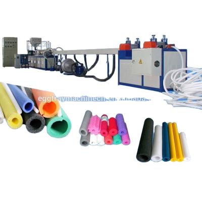 China China Filling And Packaging Factory Directly Sell Gig Led Light Foam Stick , EPE Foaming Pipe Extrusion Line for sale