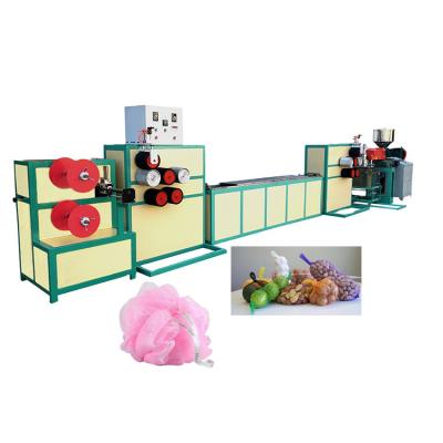 China Knotless Net Fruit Packing Net PIPE Single Head 65 Extrusion Line Machine for sale