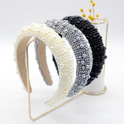 China New Girl's Head Designer High Quality Wholesale Non-slip Circle Hair Crystal Hair Bands Circle Hair Bands For Women for sale