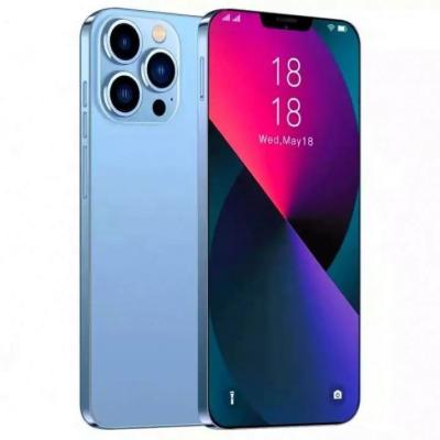 China Android Smartphone 10.0 inch 1440*3040 32mp+50mp beauty camera i13 pro 6.7 i 13pro max 16gb+512gb opened cell mobile phone for sale