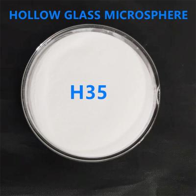 China H35 Hollow Glass Microspheres 30000psi For Drilling Fluid for sale