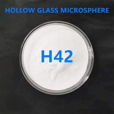 China Min 92% H42 Hollow Glass Microspheres Bubble For Oilfield Cementing Mud for sale