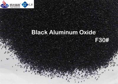 China Óxido de alumínio sintético fundido preto F24-F60 da alumina da força de corte rápido para abrasivos ligados à venda