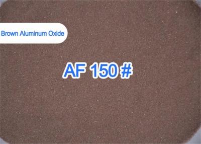 China Brown Alumina Grit Blasting High Purity , Molds Blasting AF 120# Aluminum Oxide Blast Media  for sale