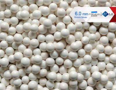 China Density 4.0g / Cm3 Zirconium Oxide Beads Zirconia Ceramic Balls 4 - 10mm Size for sale