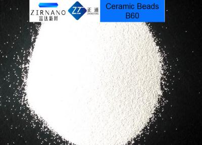 China High Efficiency Ceramic Blasting Media B60 Specification Pipeline Zirconia Sand for sale