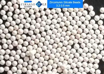 China 2.2 - 2.5mm 65 Zirconium Oxide Balls , 0.6 - 0.8mm Zirconia Milling Media for sale