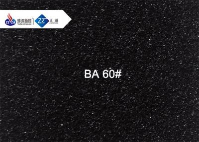 中国 8.0 Mohsの黒い酸化アルミニウムの研摩剤、3.50g/Cm3酸化アルミニウムの発破 販売のため