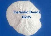 China Iphone Surface Finish Ceramic Blasting Media Ceramic Beads Zirconia Sand B170,B205 60 - 66% ZrO2 for sale