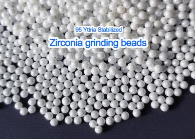 China Yttrium Stabilized Zirconia Grinding Media Zirconia Grinding Beads For High Viscosity Slurry Grinding for sale