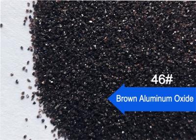 China Al2O3 95% Brown Aluminium Oxide Blasting Media Sandblasting Abrasive Media 46# FEPA for sale