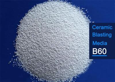 China Grootteb60 Microbeads Ceramische Parel die 700 HV Hardheid voor Industriële Aluminiumlegering vernietigen Te koop