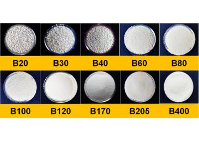 China B30 Ceramische Parel het Vernietigen Media Grootte 0,425 - 0.600mm voor Zandstralen het Schoonmaken Te koop