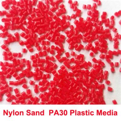 China Antistatische Polyamidepa30 Nylon Zand Plastic het Vernietigen Media voor Hars het Deburring Te koop