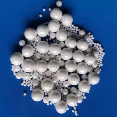 China 95 Yttrium Stabilized Zirconia Beads Grinding Media For High Hardness Materials for sale