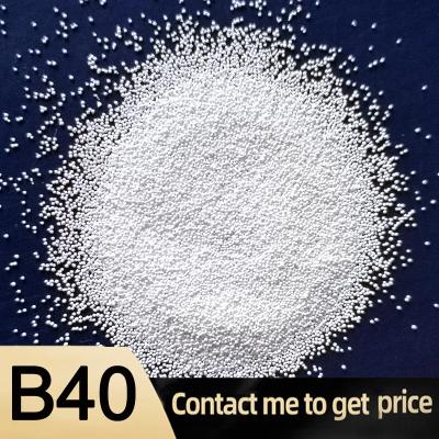 Chine Médias en céramique B40 Matt Metal Surface de Sandlasting des Microbeads B205 à vendre