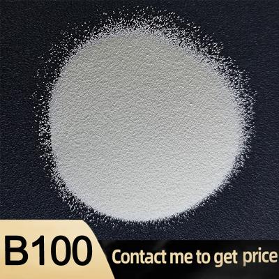 China 3.85g / Cm3 Density Ceramic Bead Blasting Media B80 / B100 ZrO2 62% for sale