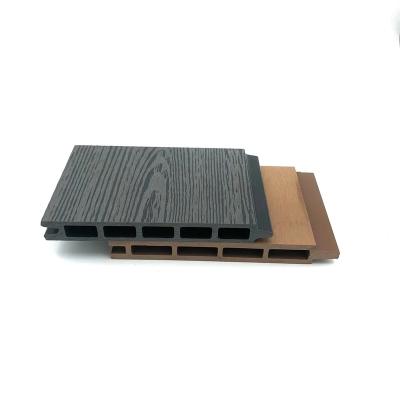 China Good Price Waterproof Wear Resistant Anti-Slip WPC Embossed Wood Plastic Composite Wall Panels for sale