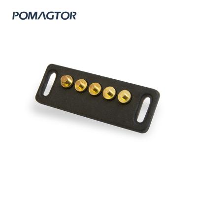 China Spring Loaded Power 5 Pogo Pin Connector High Current OEM Available for sale