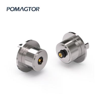 China PCBA 5.5mm New Design 2 Pin Magnetic Pogo Pin Connectors Customized Connector for sale