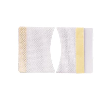 China 2021 high quality Anti-wrinkle white gel nonwoven eye pads for eyelash extensions for sale