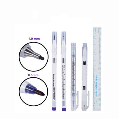 China Professional Sterile Medical Supplies Sterile Skin Writing Surgical Marker Pen for sale