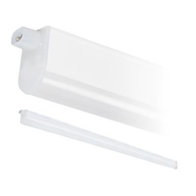 China Residential Connectable 4W 9W 13W 18W 21W T5 LED PC Integrated Desktop Linear Light LED Tube Batten for sale