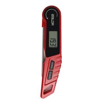 China Home Foldable Digital Cooking Thermometer Stainless Steel Probe Meat Food Turkey Digital Food Thermometer for sale