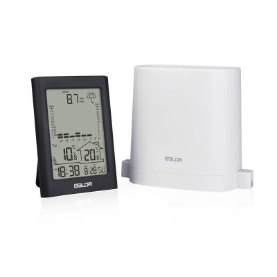 China Digital Room Thermometer Home Hygrometer Dose Bucket Outdoor Automatic Plastic Tipping Rain Gauge Sensor for sale