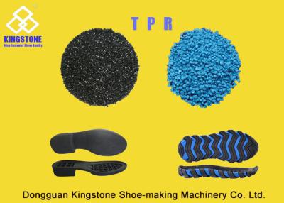 China 0.6-1.6 Density Footwear Raw Materials Virgin / Recycled TPR Granules for sale