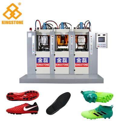 China 3 posten 6 Injecteurstpu Voetbal Enige het Maken Machine 70-100 Paren per Uur Te koop