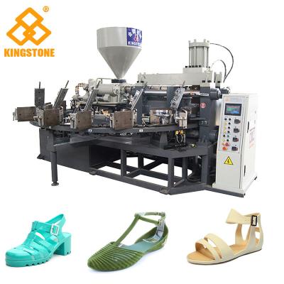 China Vertikale Schraube PVC-Schaum-Spritzen-Maschine, Plastik-Chappal, das Maschine herstellt zu verkaufen