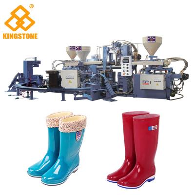 China Bota longa plástica automática que faz a máquina, máquina da modelagem por injeção para a produção das botas de chuva à venda