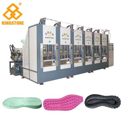 Chine Moule unique de chaussure verticale faisant la machine, GV de fabrication unique de la CE de machine d'Eva à vendre