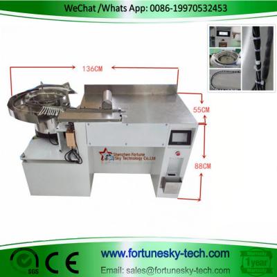 China Vibratory Bowl Feeder Cable Tie Machine Reduce Labor Intensive Tasks Wide Applications For Wiring Haress Tying for sale